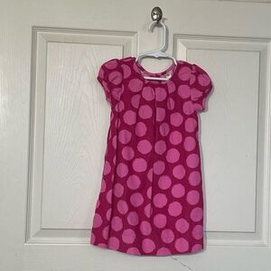 Cherokee Girls Pink Corduroy Cap Sleeve Dress, 3T